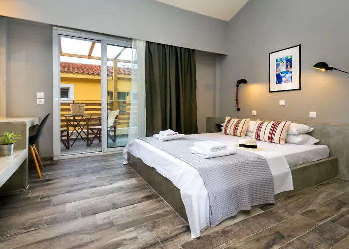 ホテル Zoe Hotel, Trypiti & Hive Water Park リメナリア